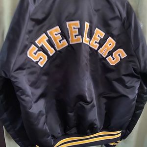 Vintage Satin Chalkline Jacket